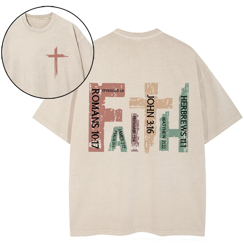 Faith Christian Washed T-Shirt