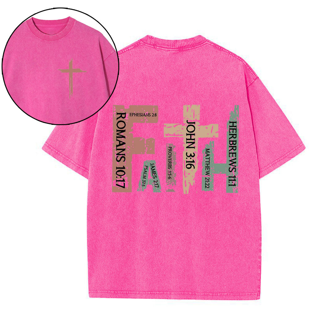 Faith Christian Washed T-Shirt
