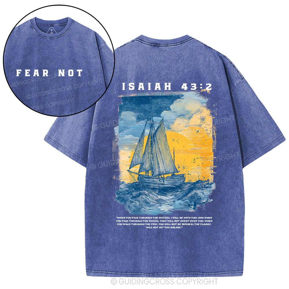 Fear Not Christian Washed T-Shirt