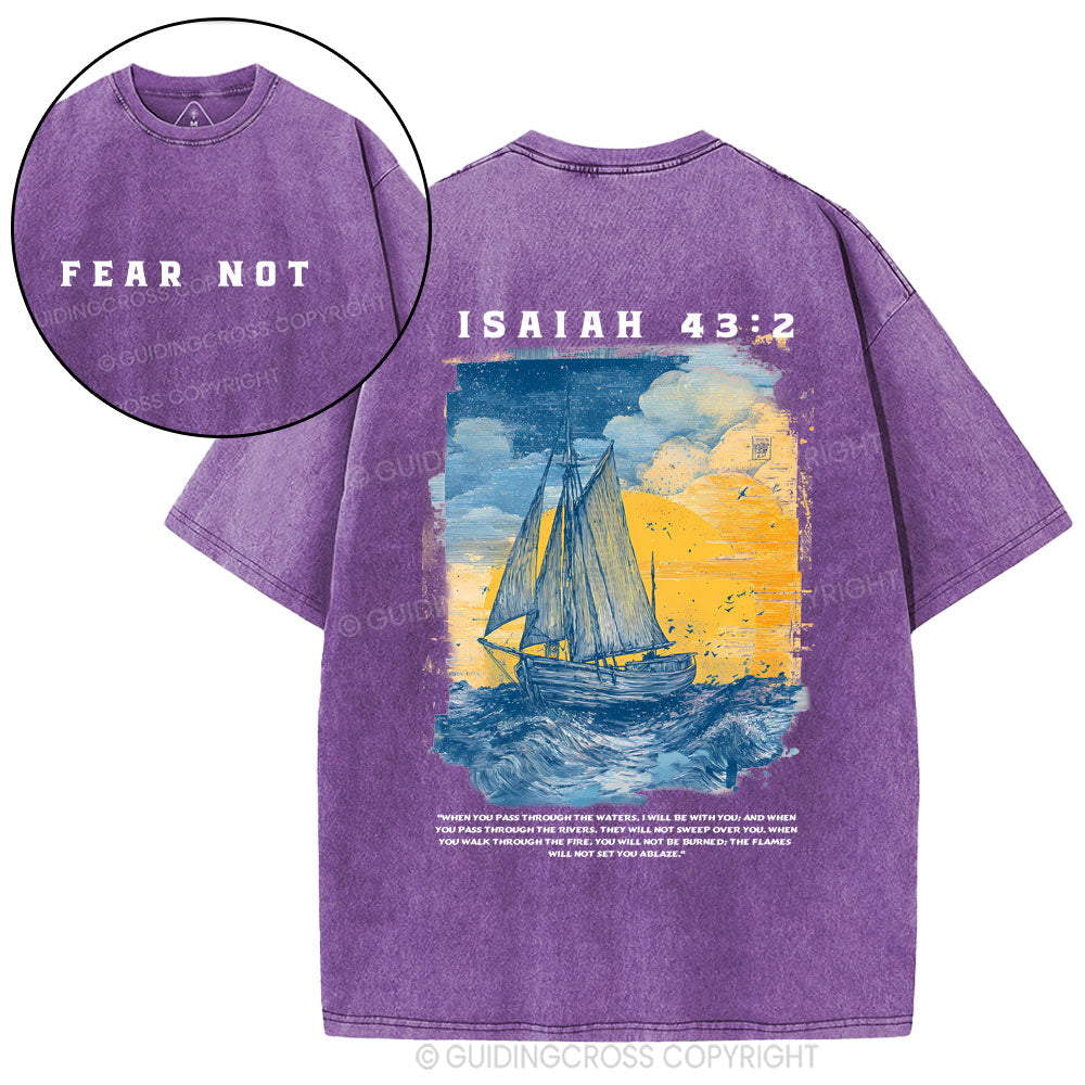 Fear Not Christian Washed T-Shirt