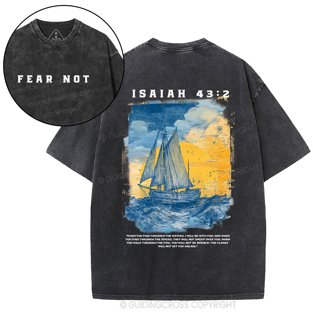 Fear Not Christian Washed T-Shirt