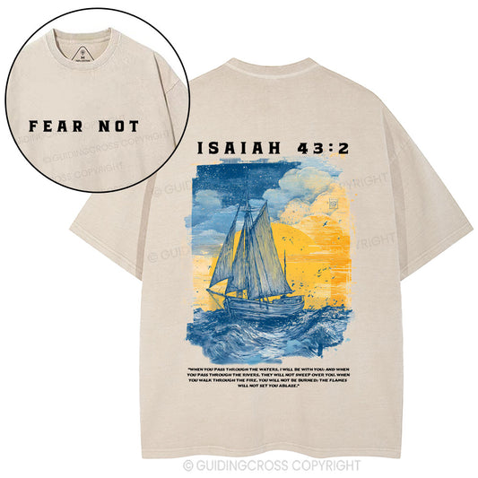 Fear Not Christian Washed T-Shirt