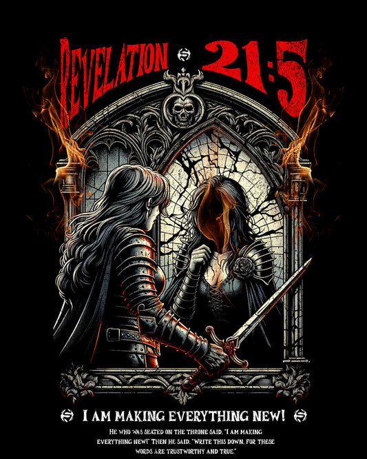 I Am Making Everything New Christian Washed T-Shirt