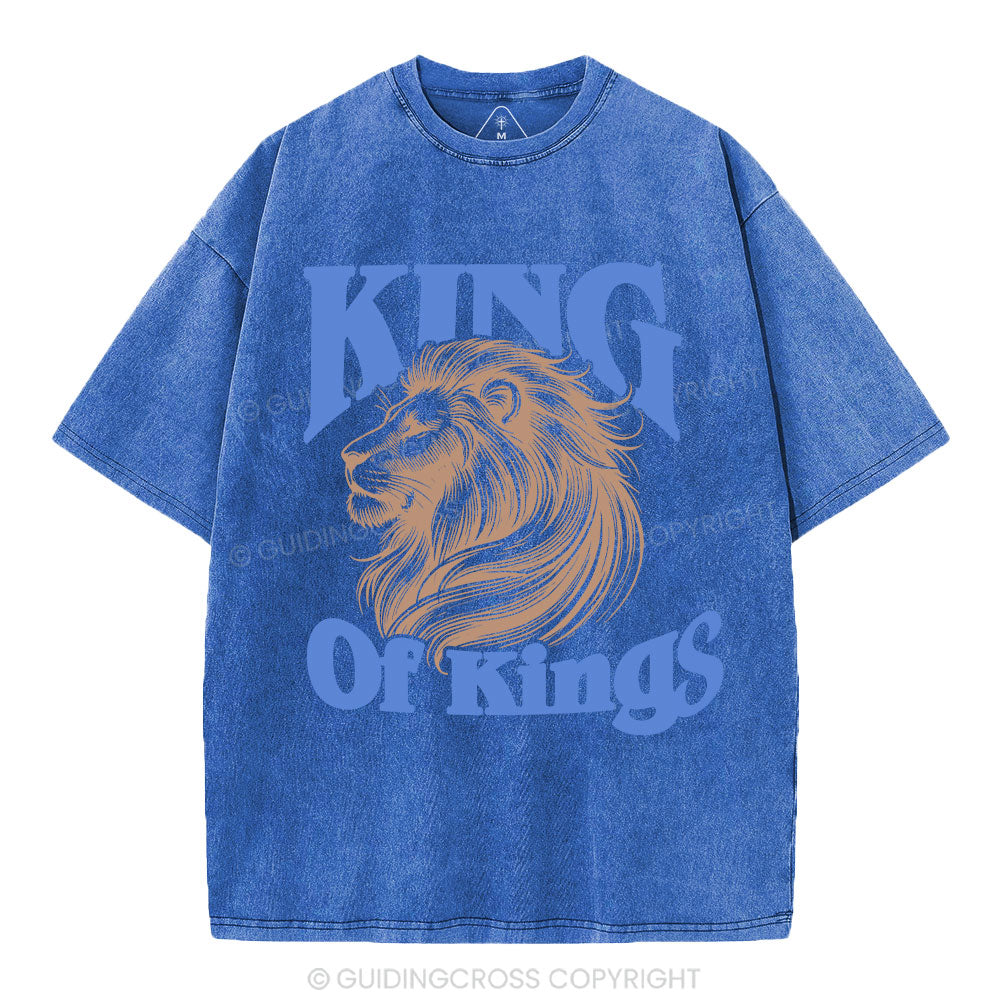 King Of Kings Christian Washed T-Shirt