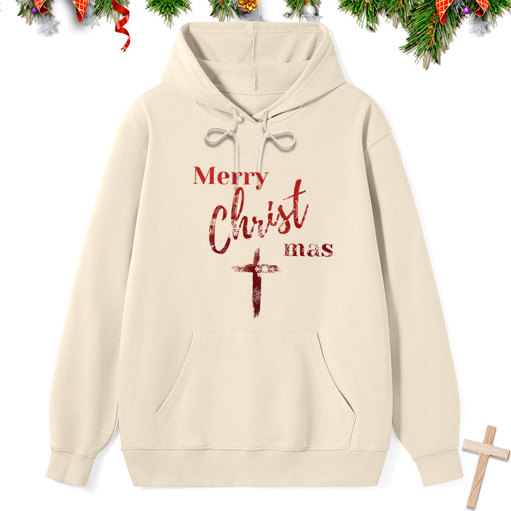 Merry Christmas Classic Christian Hoodie