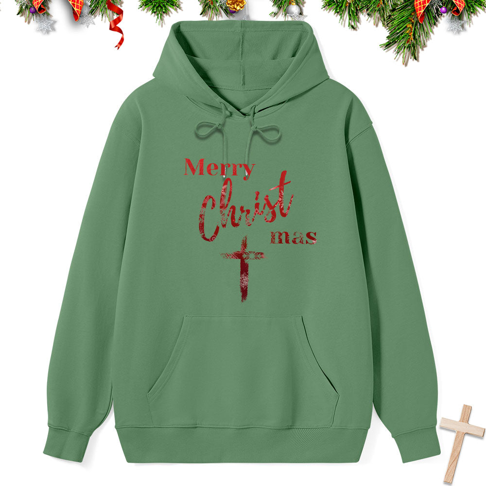Merry Christmas Classic Christian Hoodie