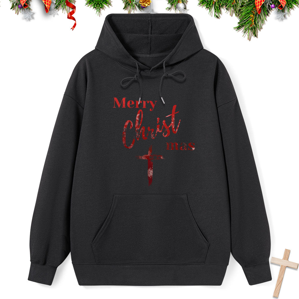 Merry Christmas Classic Christian Hoodie