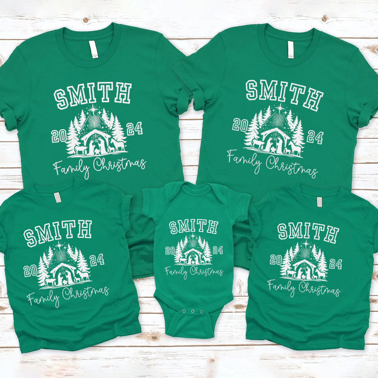 Personalized Christmas Family Matching Shirts
