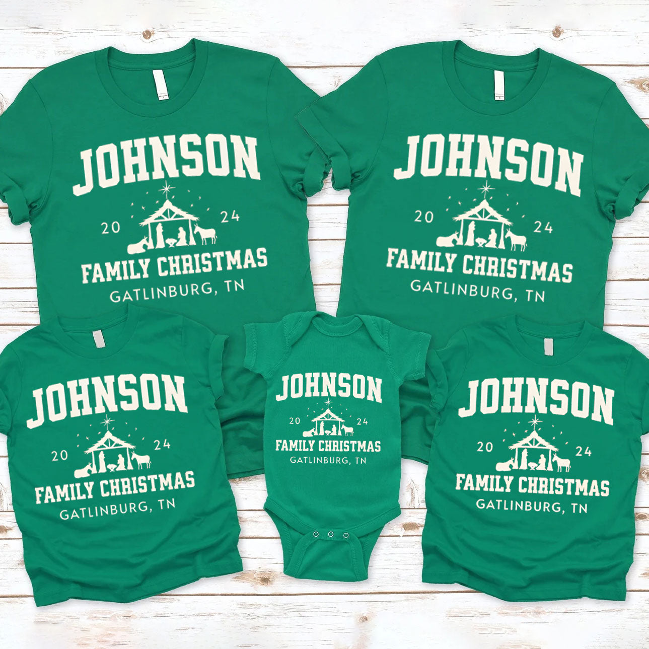 Personalized Christmas Family Matching Shirts