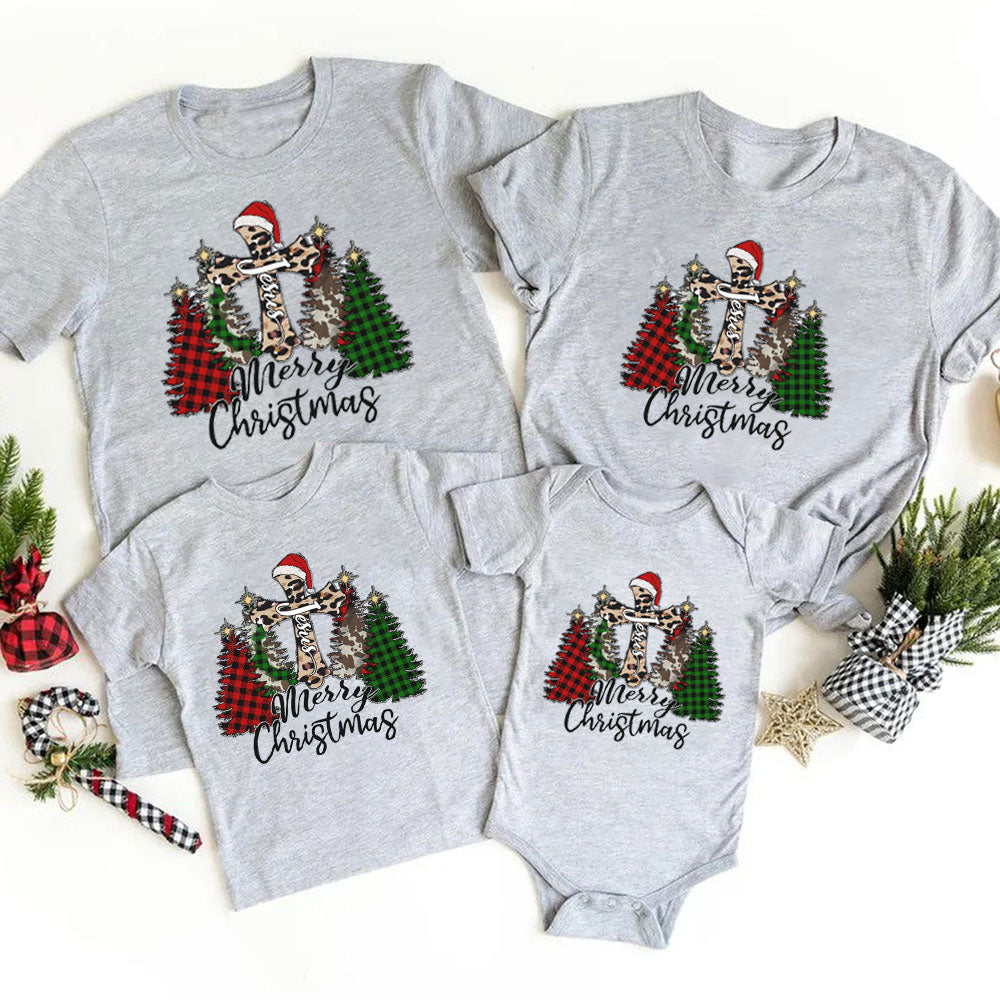 Personalized Merry Christmas Family Matching Shirts