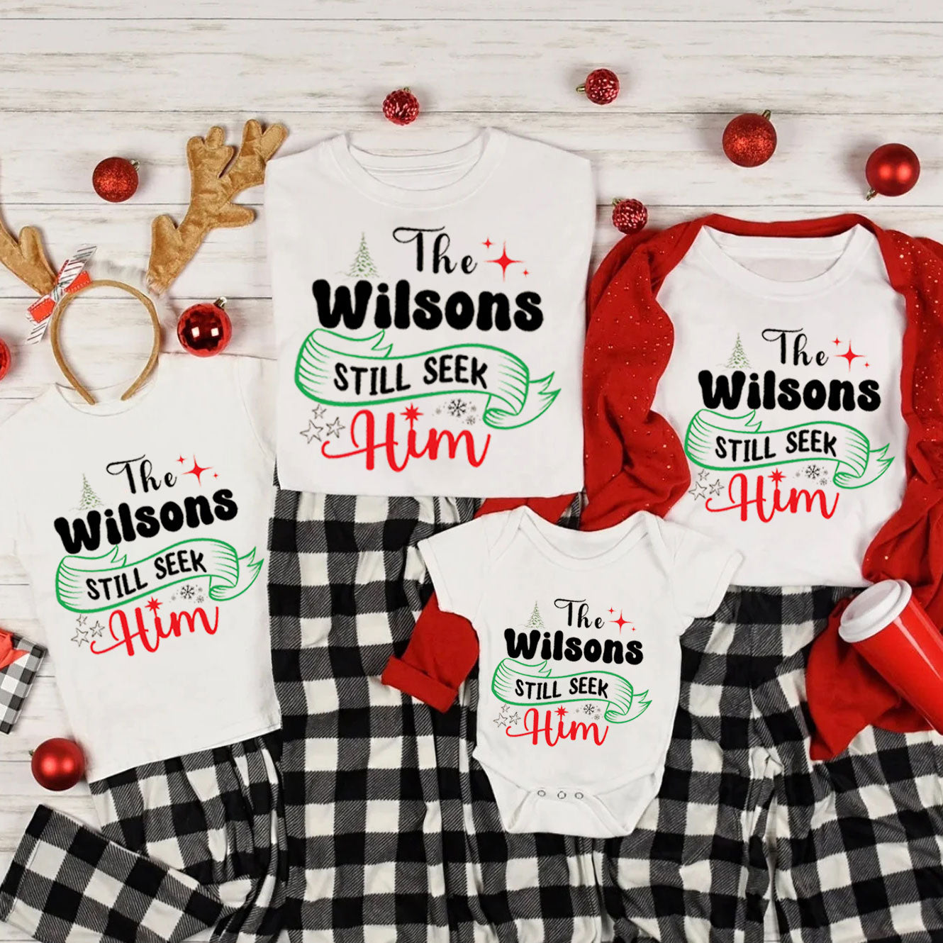 Personalized Still Seek Him Family Matching Shirts