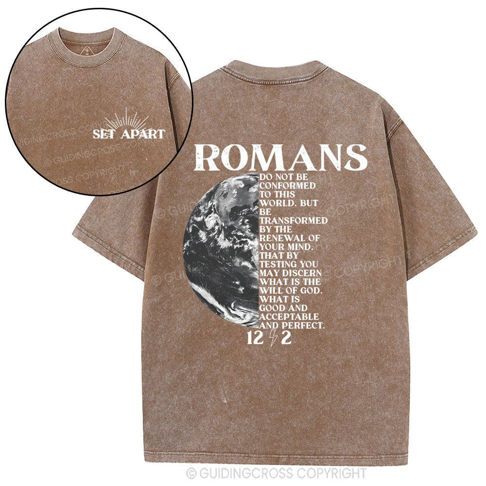Romans Christian Washed T-Shirt