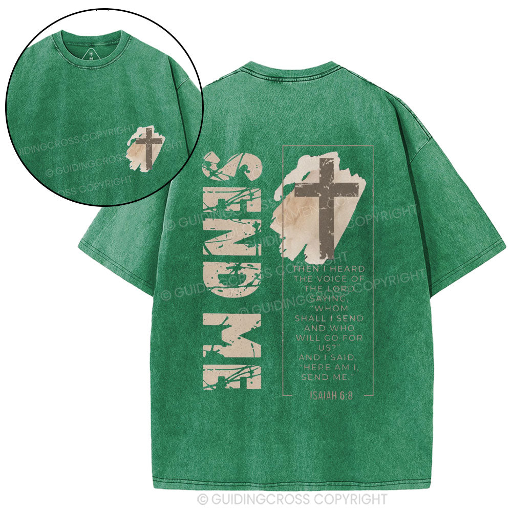 Send Me Christian Washed T-Shirt