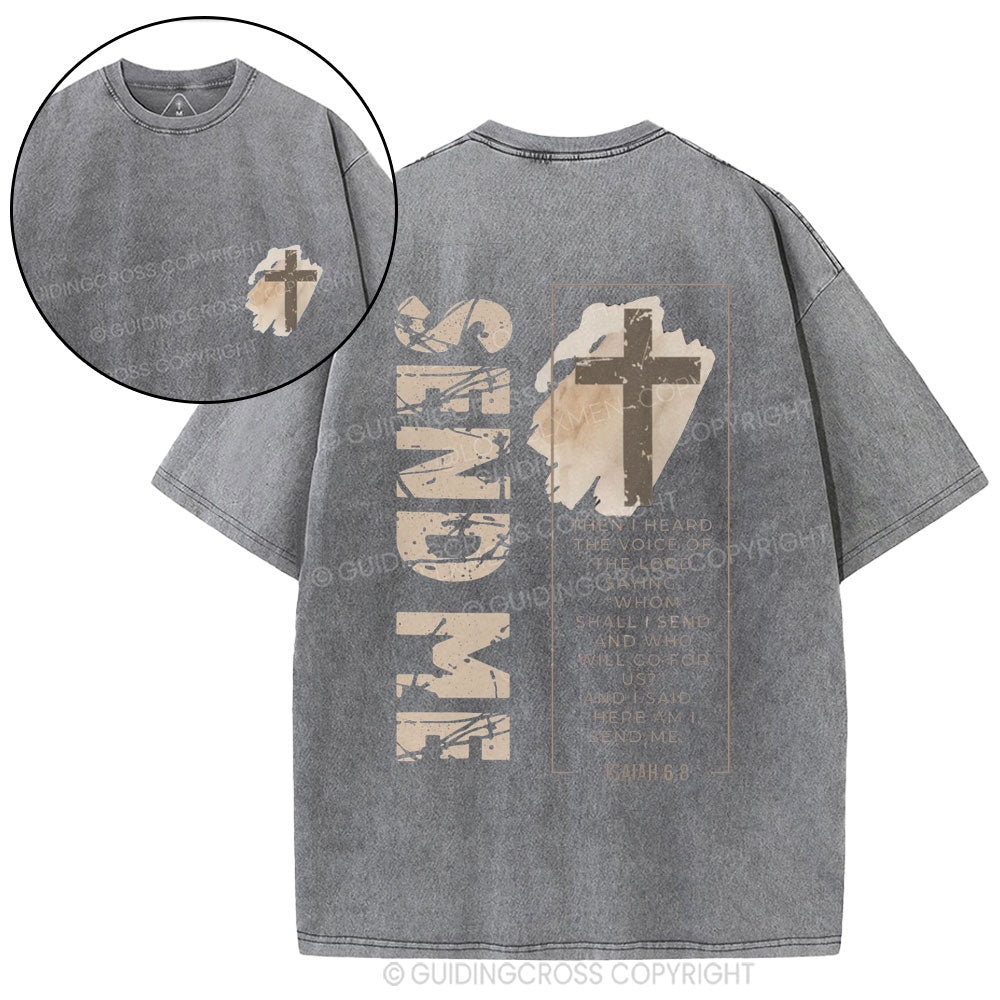 Send Me Christian Washed T-Shirt
