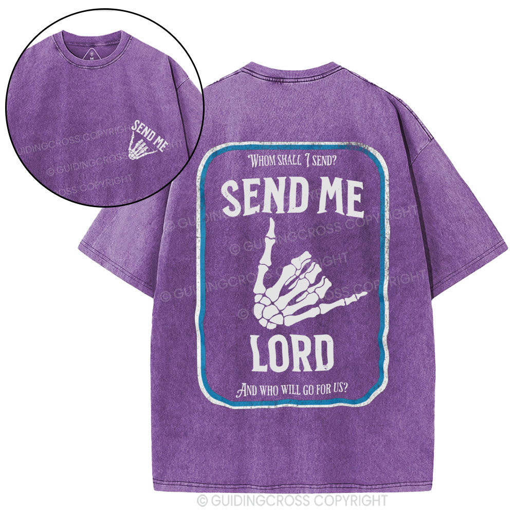 Send Me Christian Washed T-Shirt