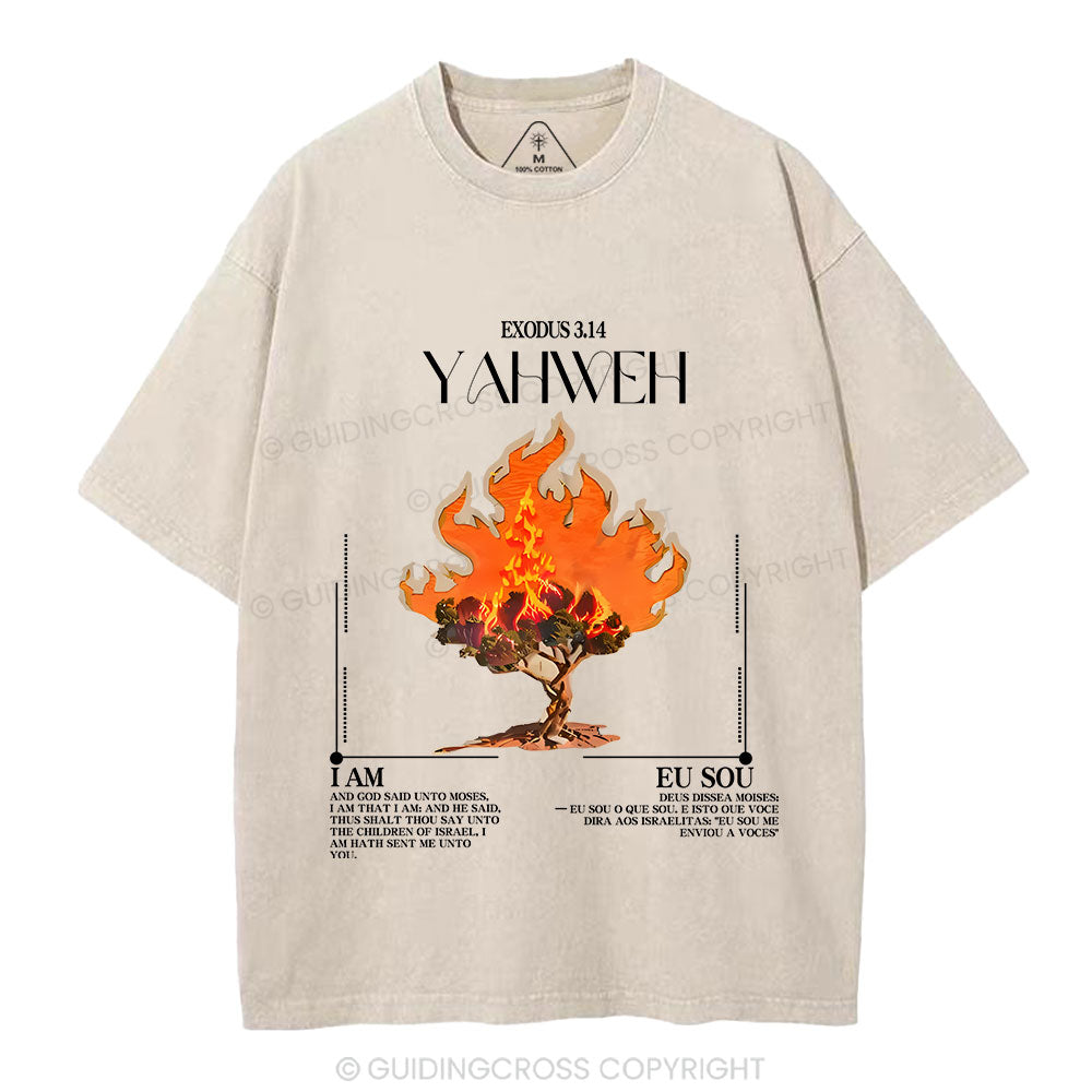 YAHWEH Chirstian Washed T-Shirt
