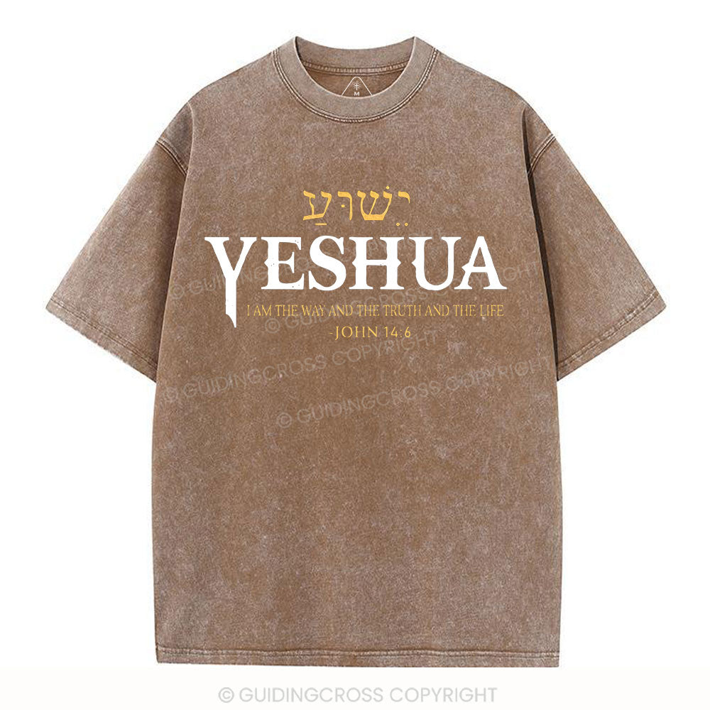 YESHUA Christian Washed T-Shirt