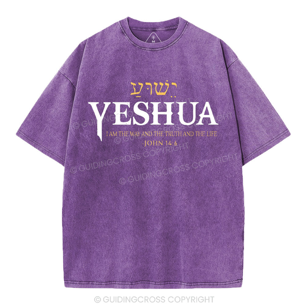 YESHUA Christian Washed T-Shirt