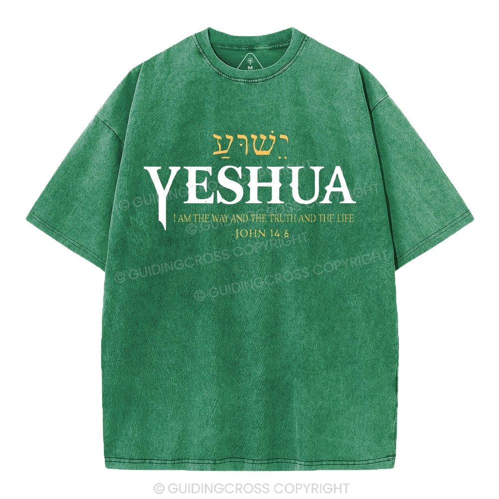 YESHUA Christian Washed T-Shirt