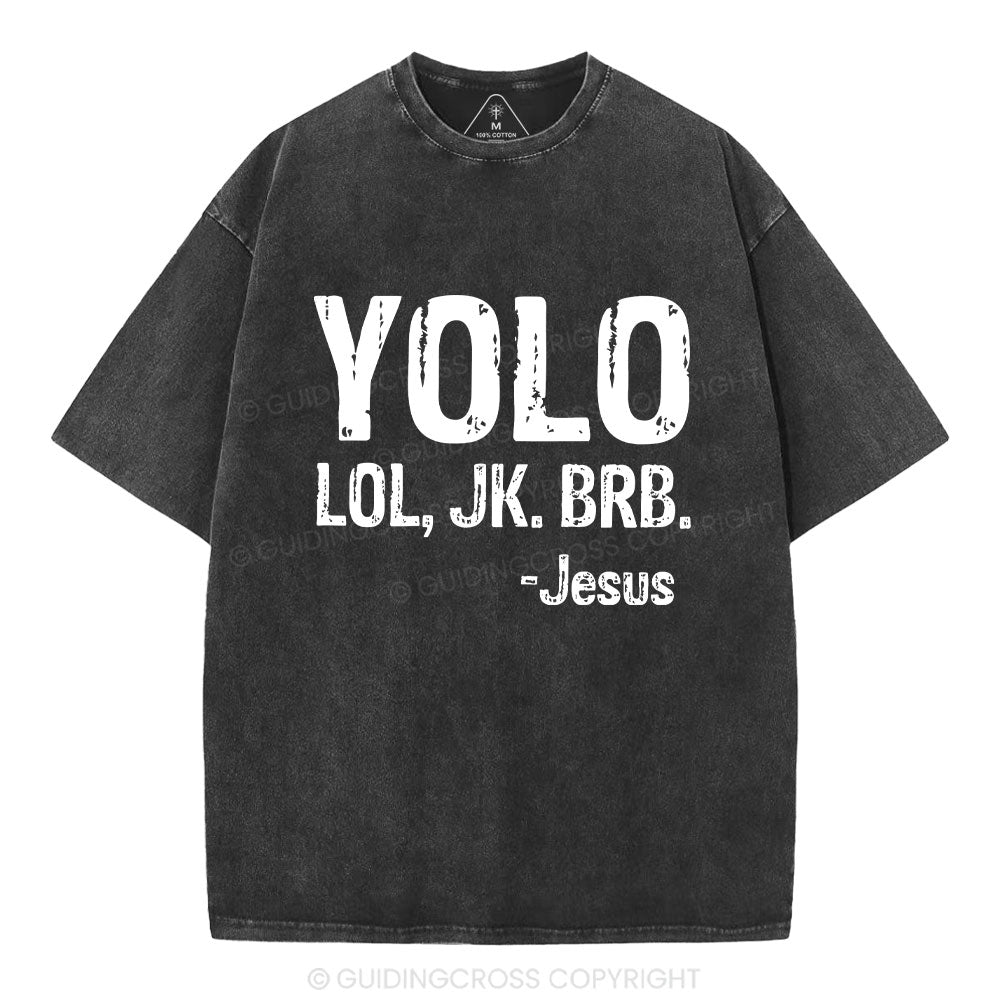 YOLO Christian Washed T-Shirt