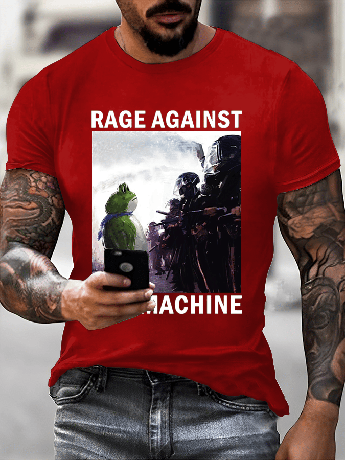 Men's FDT Printed Casual T-Shirt