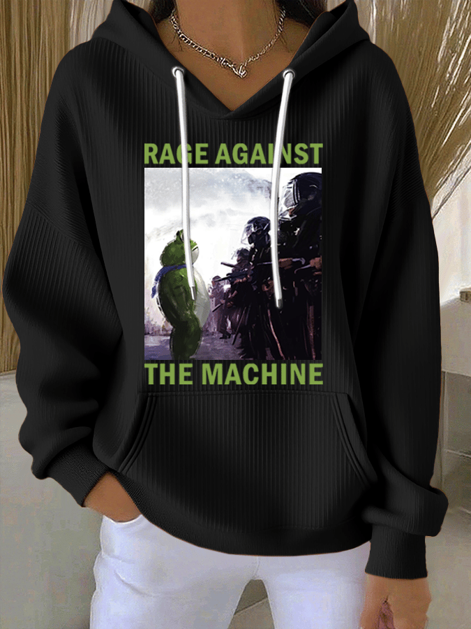 🔥Buy 3 Get 15% Off🔥Women's FDT Print Casual Hoodie