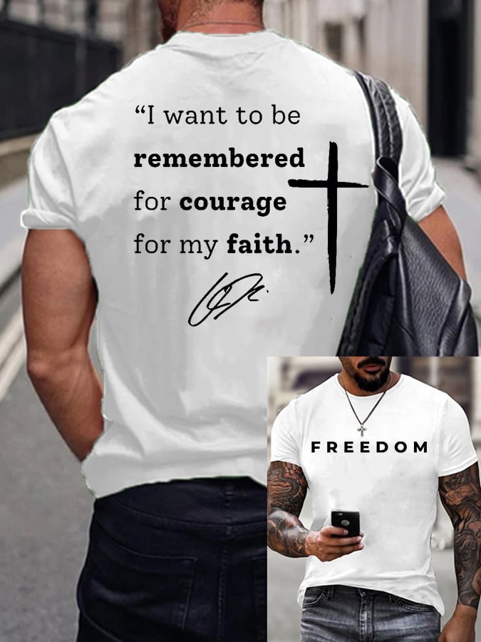 Men'S Casual Hot Print T-Shirt