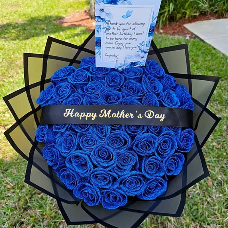 Everlasting Glitter Rose Bouquet 🌹✨ - Timeless Mother's Day Gift (Never Wither)