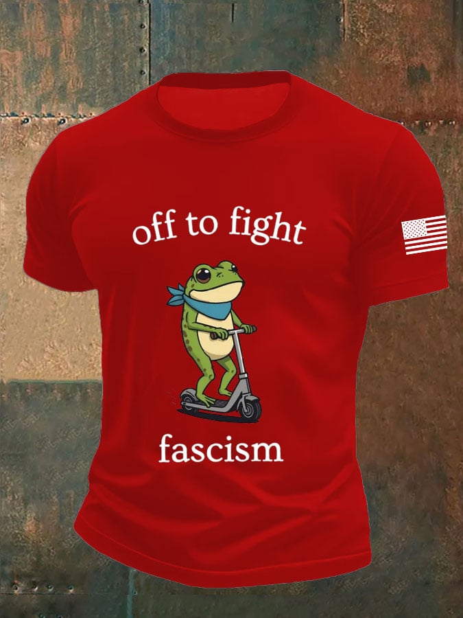 🔥Buy 3 Get 15% Off🔥Men's Frog Print Casual T-Shirt