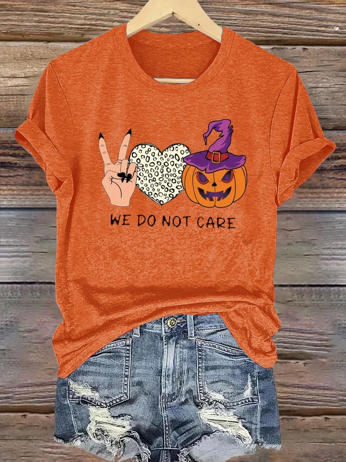 🔥Buy 3 Get 15% Off🔥Women's Halloween WDNC Menopause And Perimenopause Print T-Shirt