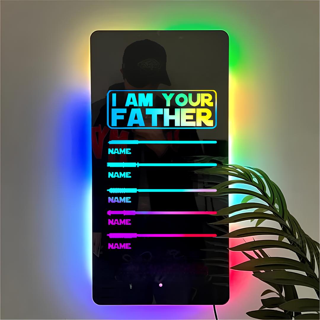 🔥2025 Father's Day Hot Sale🔥DAD's Lightsaber Mirror Lamp