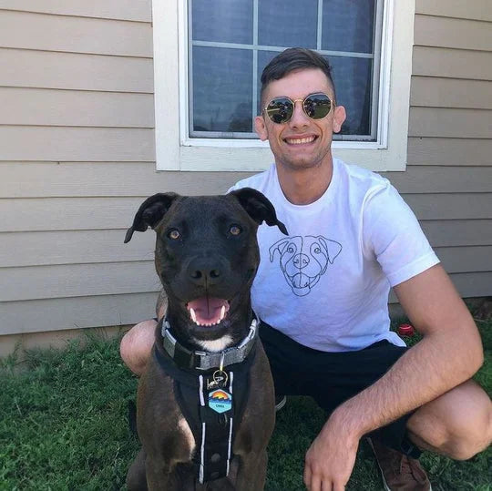 Custom Embroidered Pet T-shirt With Pet Photo-Gift For Pet Owners