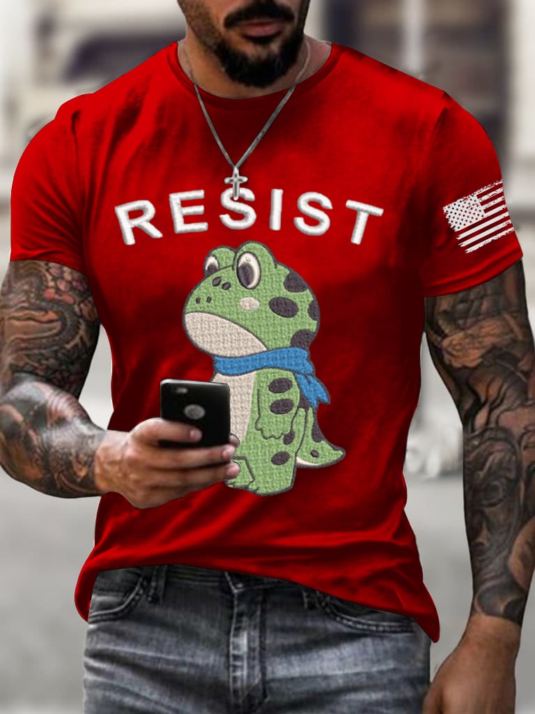 🔥Buy 3 Get 15% Off🔥Men's Frog Resist Print T-shirt