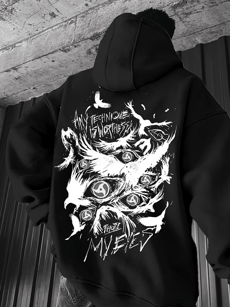 Men's Trendy Anime Casual Hoodie