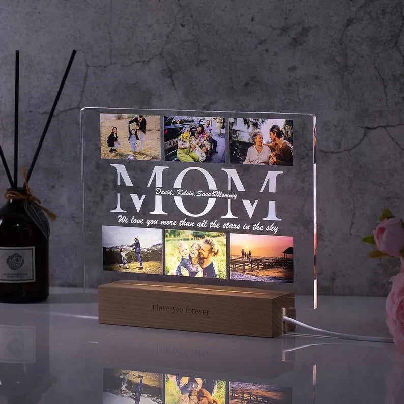 Customize with a Song That Speaks Your Heart, Personalized Photo LED Night Light