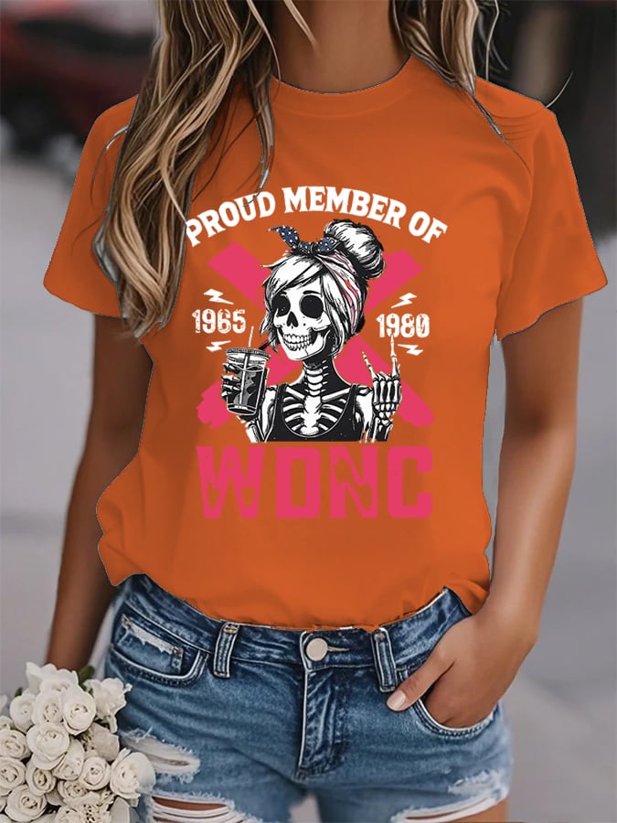 š„Buy 3 Get 15% Offš„Women's WDNC Menopause and Perimenopause Print T-Shirt