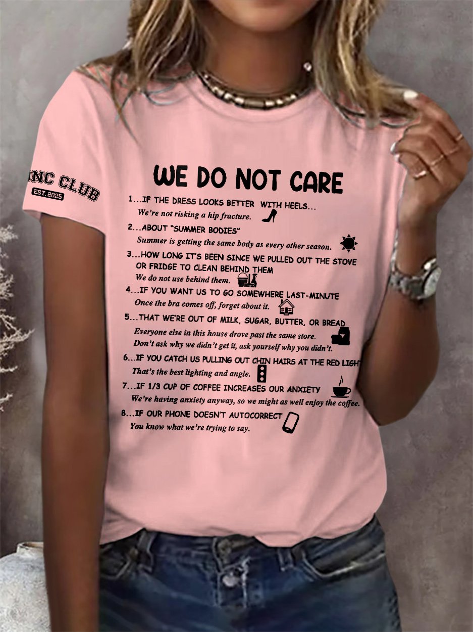 🔥Buy 3 Get 15% Off🔥Retro Funny WDNC Club Menopause Perimenopause Print T-Shirt