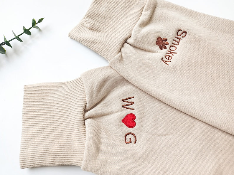 Custom Embroidered Dog Hoodie | Gifts For Pet Lovers