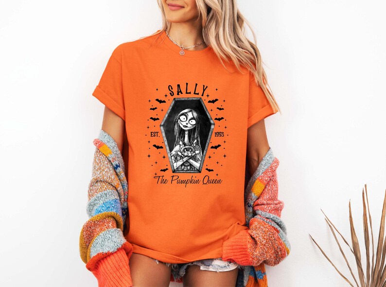 Custom Halloween Spooky Couples T-shirt