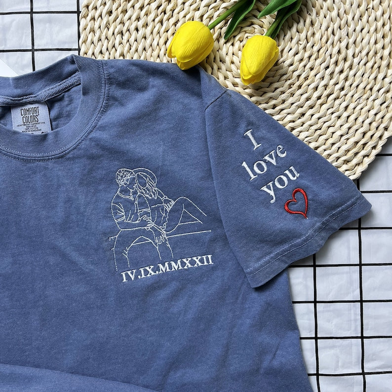Custom Embroidered Photo Shirt