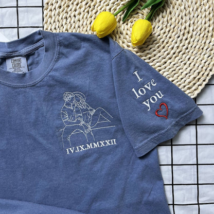 Custom Embroidered Photo Shirt