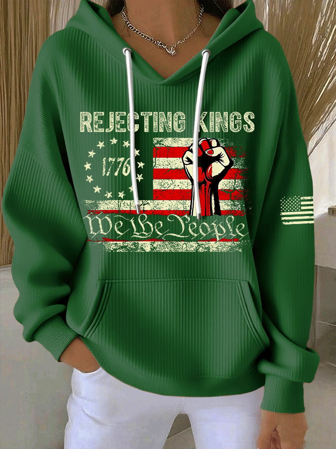 🔥Buy 3 Get 15% Off🔥Women's FDT Print Casual Hoodie