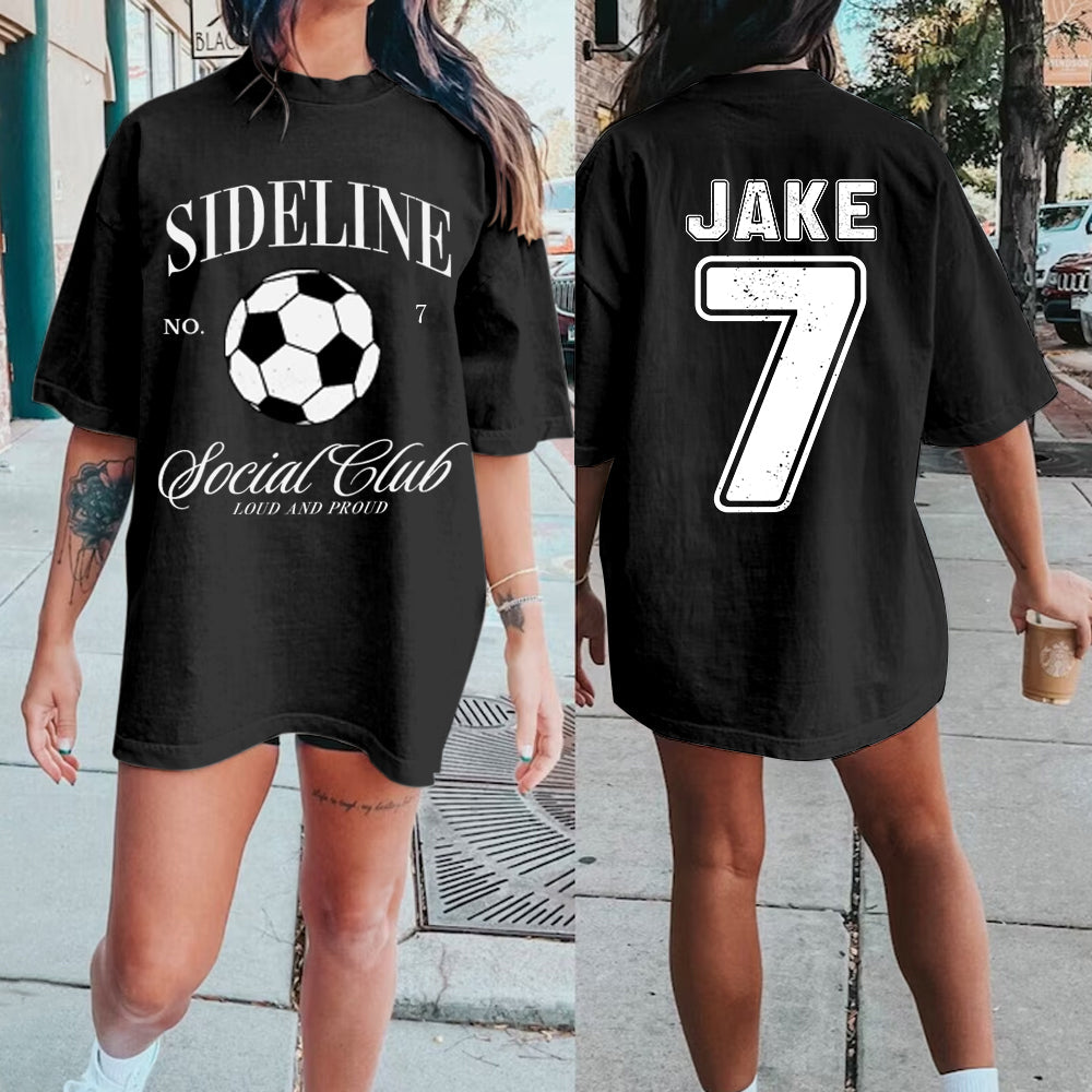 Custom Baseball/Softball/Football/Soccer/Hockey Mom Shirt, Mom Baseball/Softball/Football/Soccer Tee, Sports Mom Tee,Custom Comfort Colors Tee