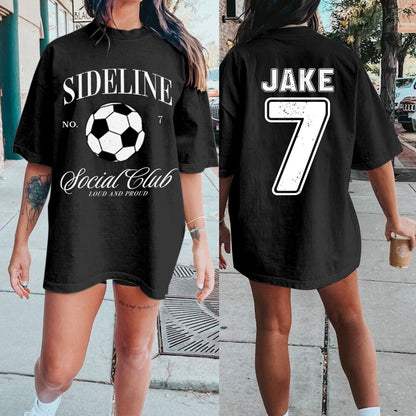 Custom Baseball/Softball/Football/Soccer/Hockey Mom Shirt, Mom Baseball/Softball/Football/Soccer Tee, Sports Mom Tee,Custom Comfort Colors Tee