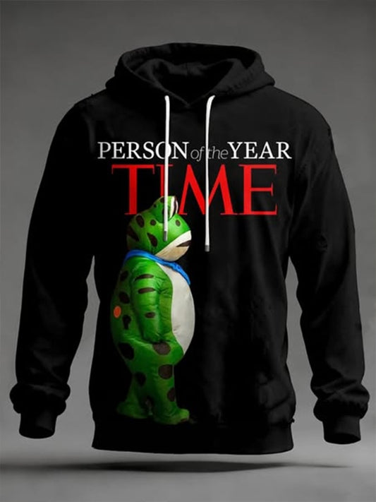 🔥Buy 3 Get 15% Off🔥Men's  Frog Resist Print Hoodie