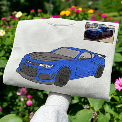 Customized Car Embroidered Hoodies