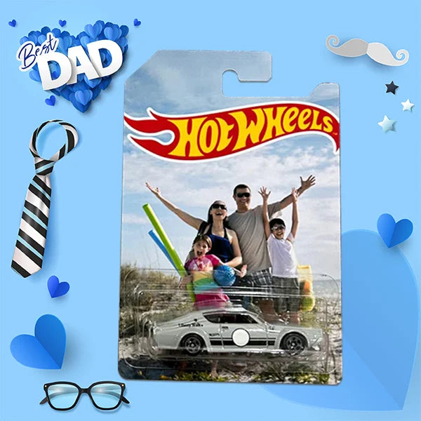 DADWheels Hero: Build Dad's Dream Car with Your Family Photo Inside