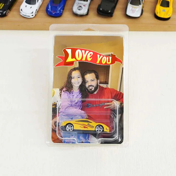 🚗 Personalized Dad's Toy Dream Car Packaging - Gift For Dad🚙