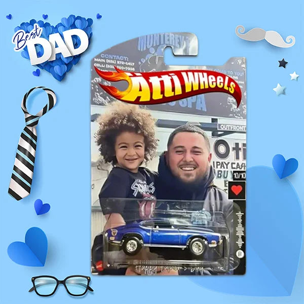 DADWheels Hero: Build Dad's Dream Car with Your Family Photo Inside