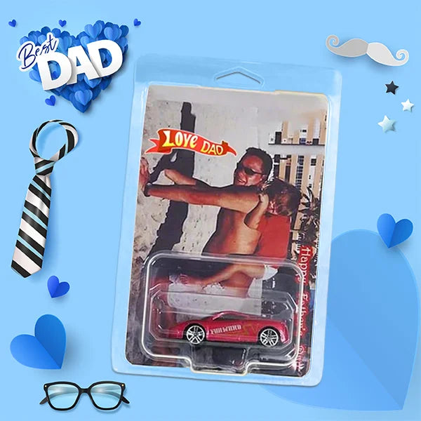 DADWheels Hero: Build Dad's Dream Car with Your Family Photo Inside